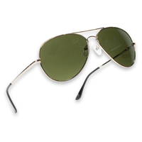 Phlugas metal aviator custom zonnebrillen